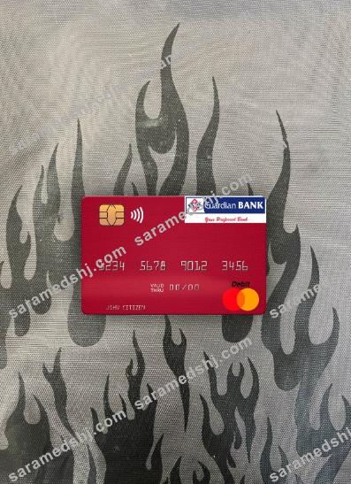 Kenya Guardian Bank mastercard photolook front